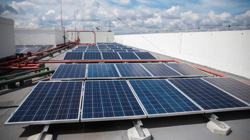 energia solar em predios